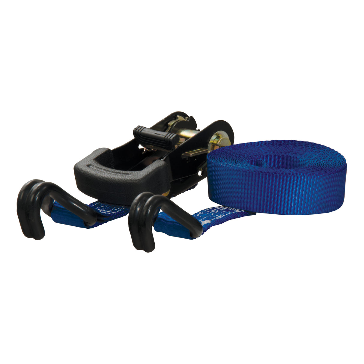 Curt - 16' Blue Cargo Strap with J-Hooks (733 lbs.) - 83019