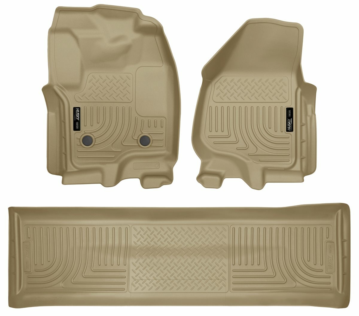 Husky Liners - Front & 2nd Seat Floor Liners (Footwell Coverage) - 99713