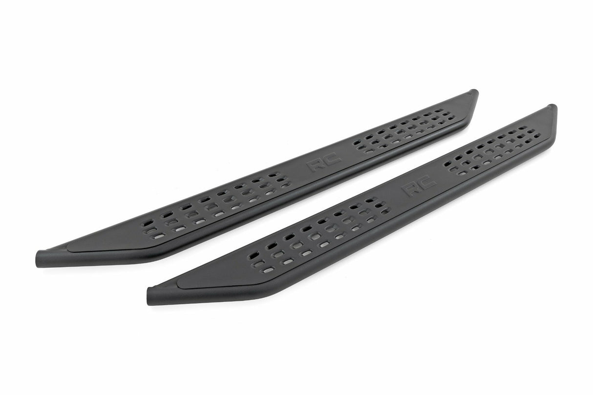 Rough Country - OV2 Running Boards - Side Step Bars - Crew Cab - Chevy/GMC 1500/2500HD (19-24) - 14009
