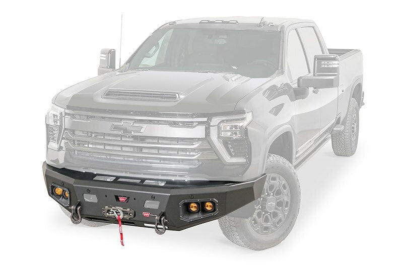 Warn - ASCENT HD BUMPER SILVERADO HD WITHOUT GUARD - 110912