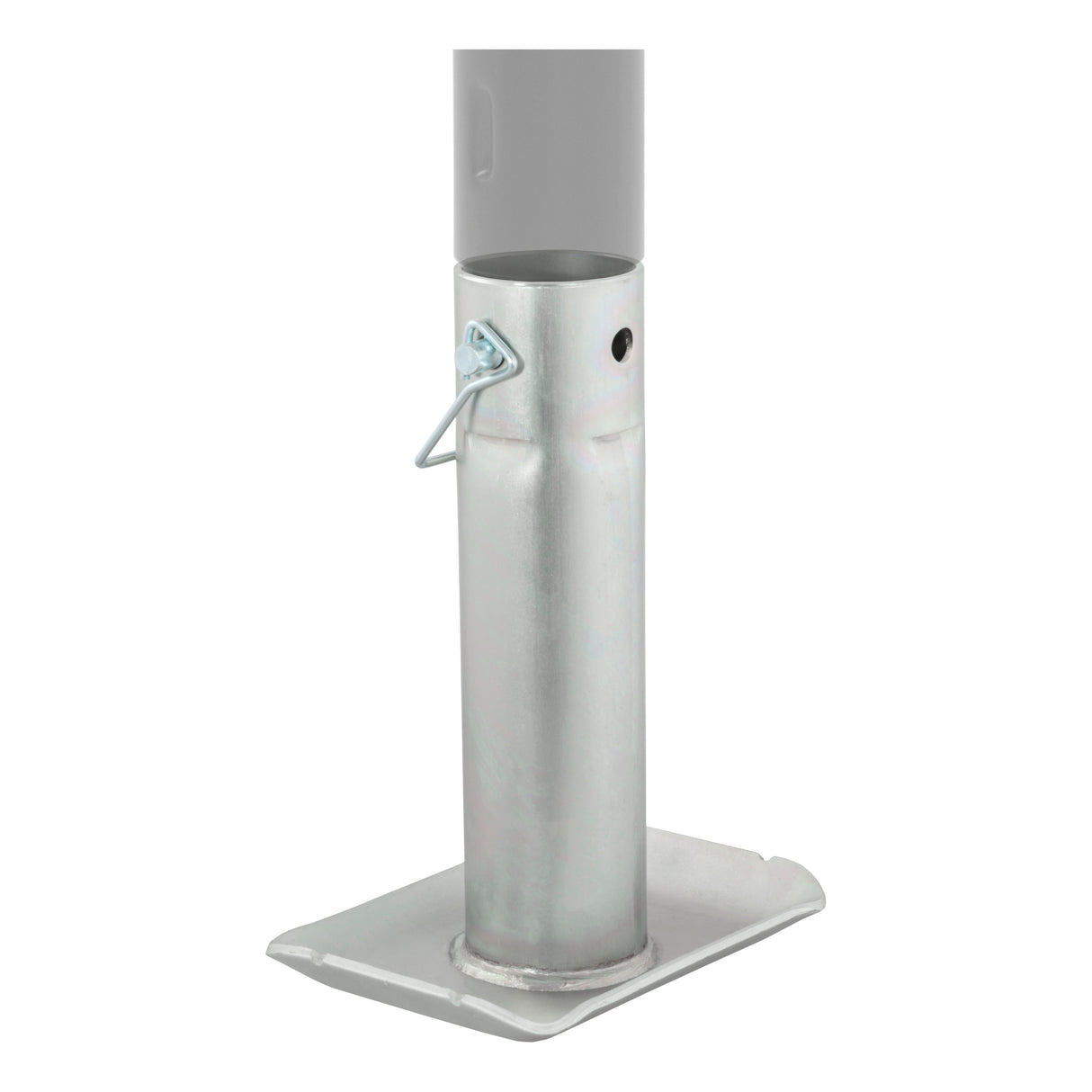 Curt - Pin-On Jack Foot (Fits 2" Tube, 2,000 lbs, 8-1/2" Height, Packaged) - 28275