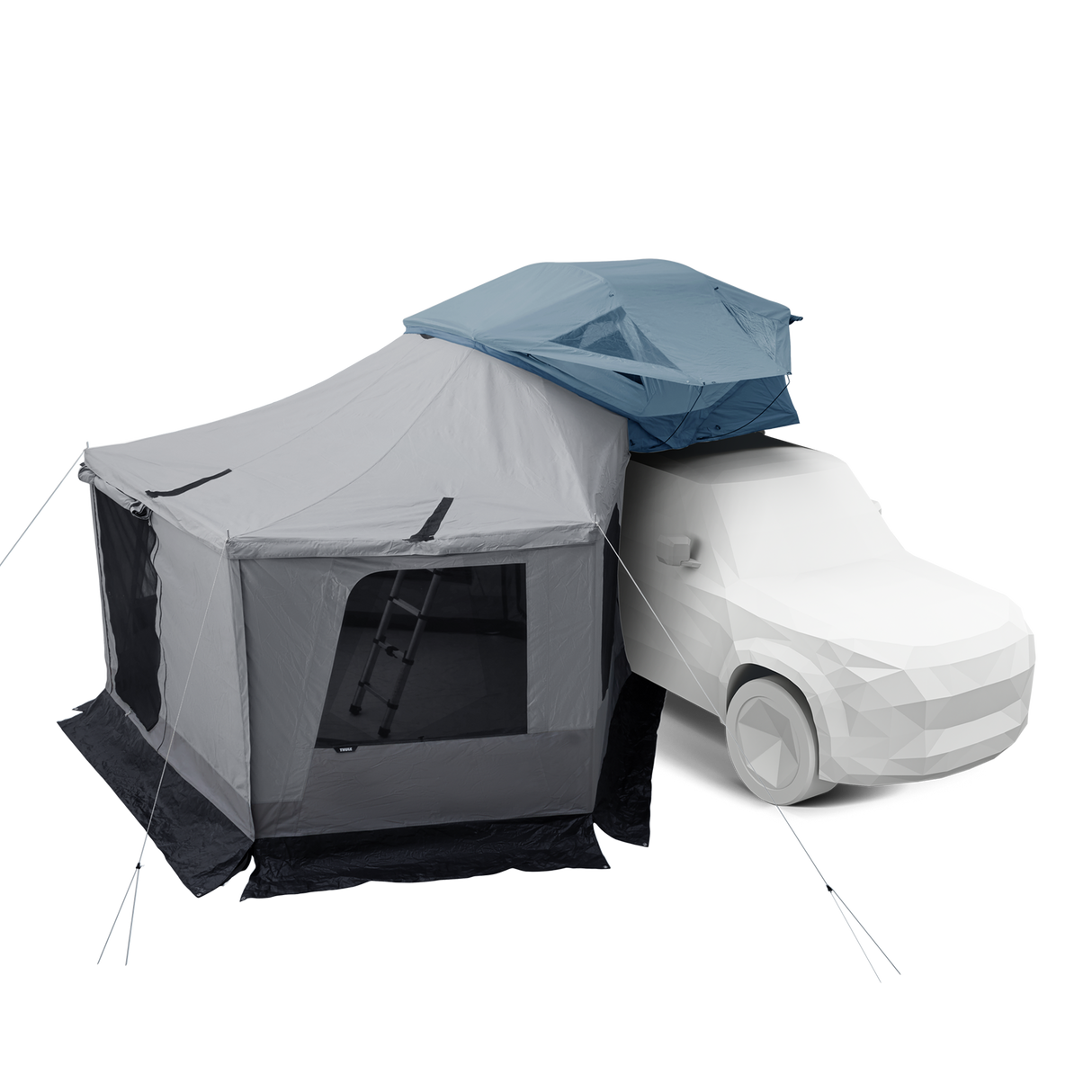 Thule - Approach Awning 2 Walls L - Ashland grey - 901030