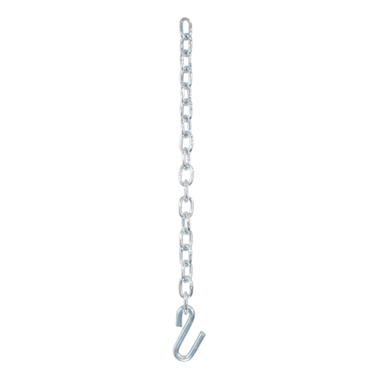 Curt - 27" Safety Chain with 1 S-Hook (7,000 lbs, Clear Zinc) - 80300