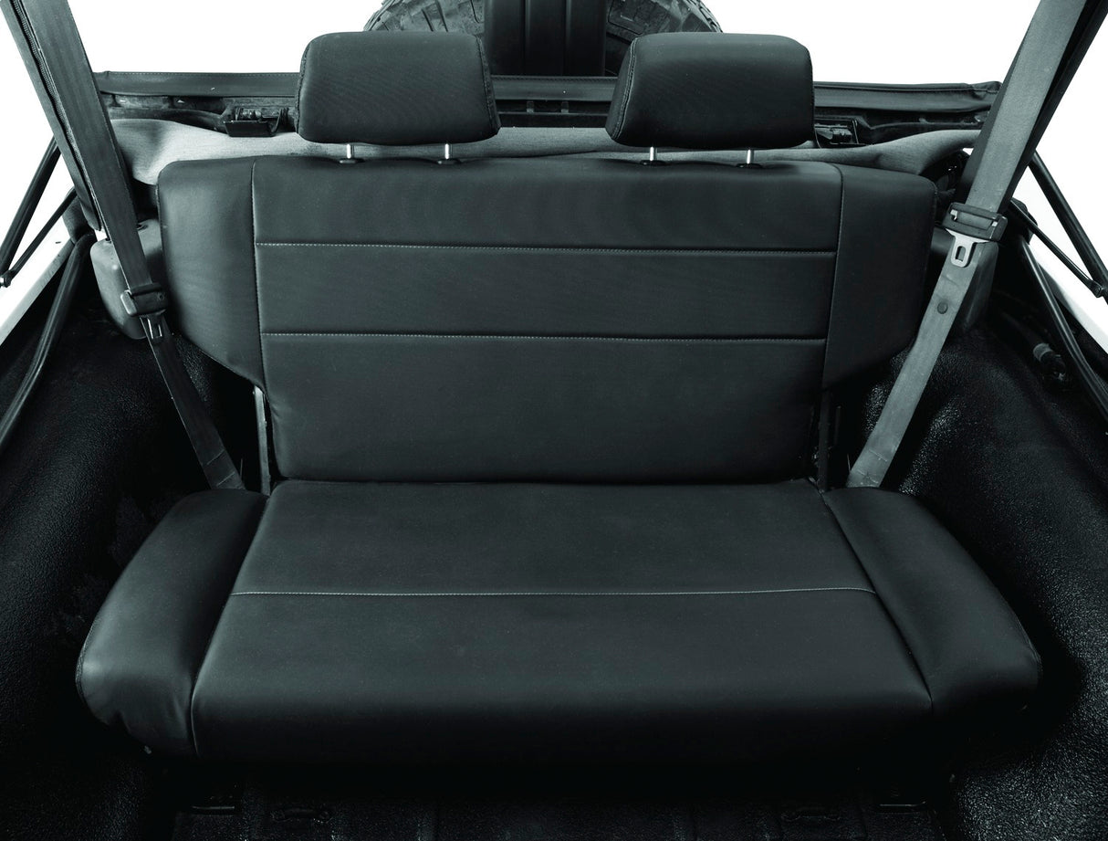 Bestop - 39440-01 - Trailmax II Fold-N-Tumble Rear Bench Seat