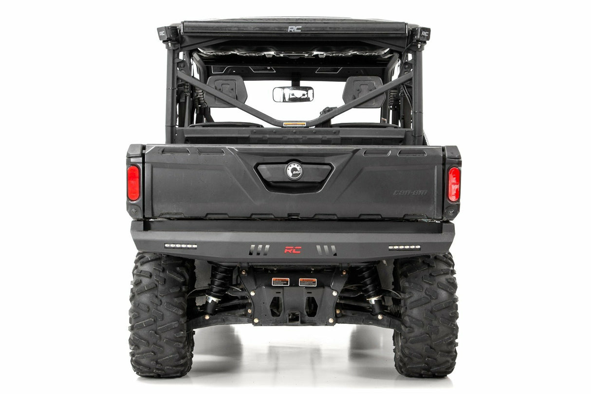 Rough Country - Bumper - Rear - 6" Black Slimline LED Pair - Multiple Makes & Models (Can-Am Polaris) - 93059