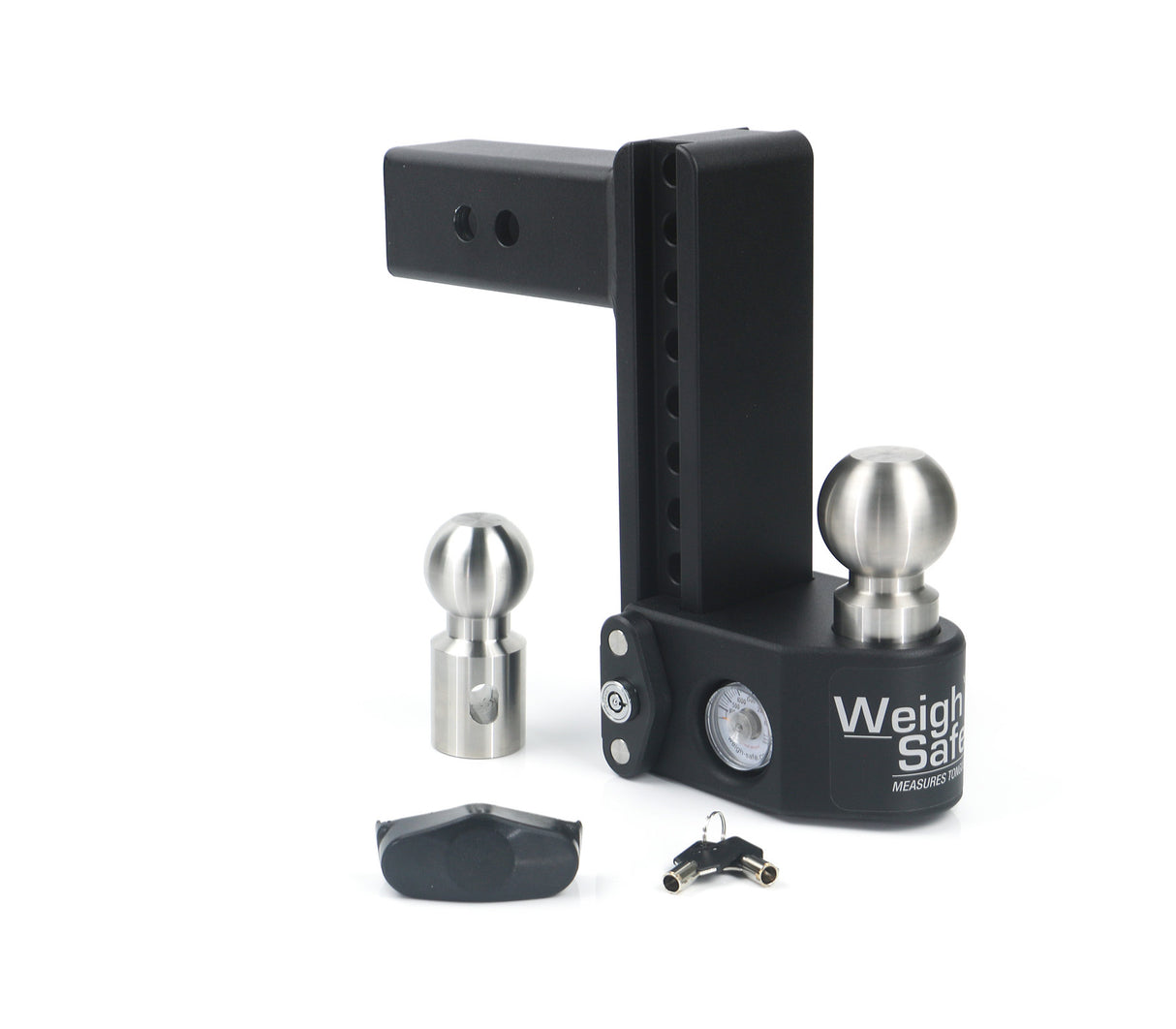 Weigh Safe - Steel Weigh Safe - 8" Drop Hitch with 2.5" Shank (8K/18.5K GTWR)