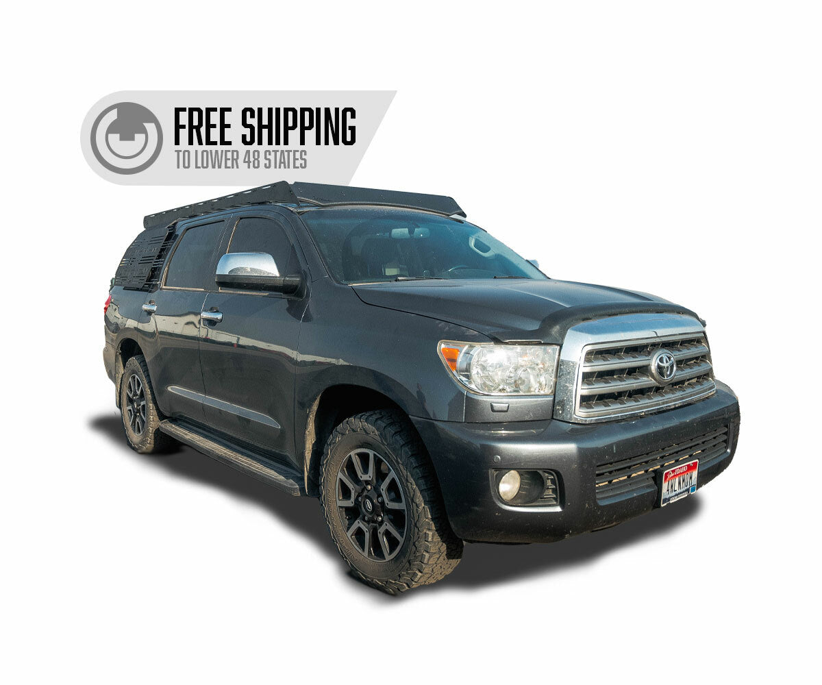 Prinsu - Toyota Sequoia Prinsu Roof Rack | 2008-2022 - Light Bar Cutout - 400-000-030-006