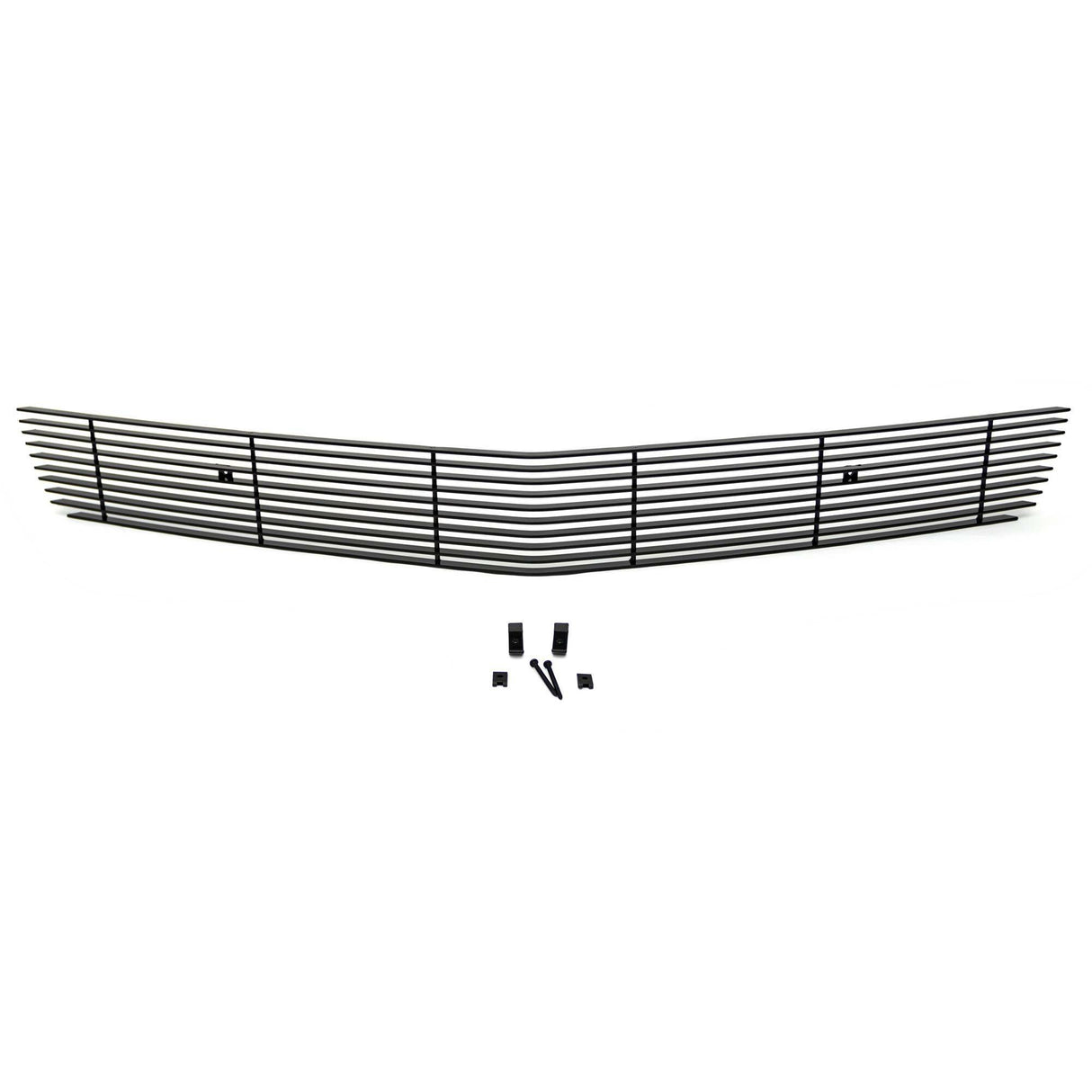 T-Rex Grilles - 1 Pc Horizontal Aluminum Billet Bumper Grille Overlay - Fits V8 models only - 25028B
