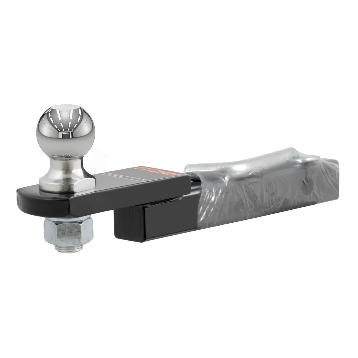 Curt - Towing Starter Kit with 2" Ball (1-1/4" Shank, 3,500 lbs, 3/4" Rise) - 45147
