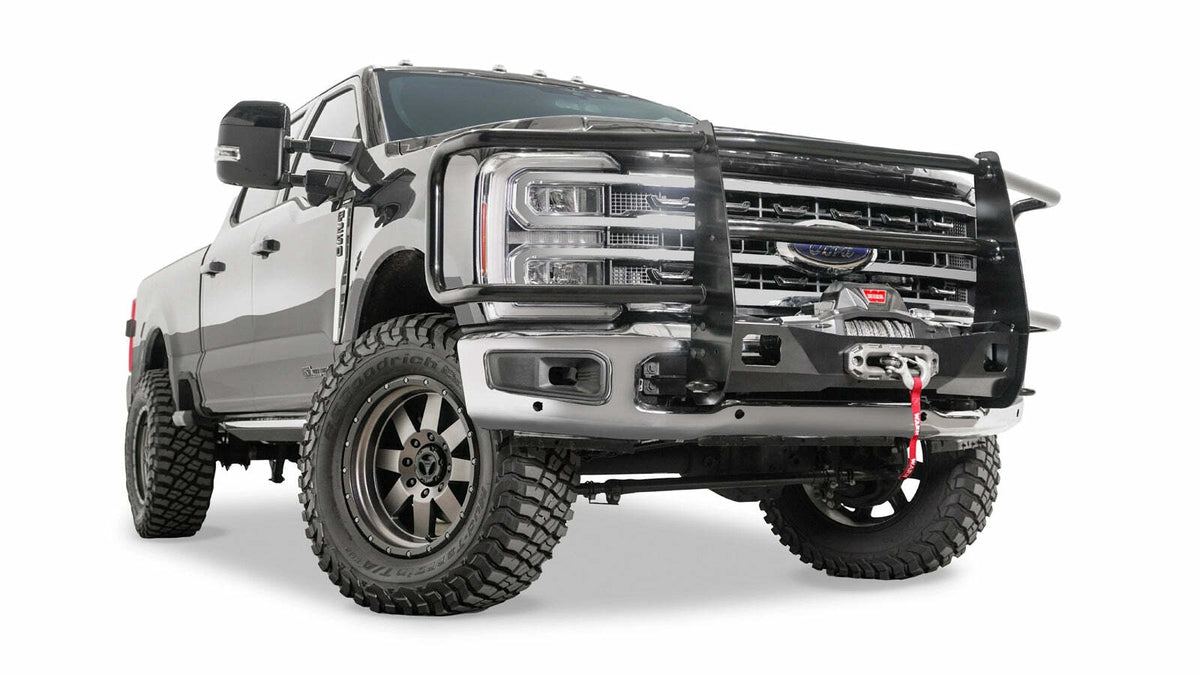 Warn - Trans4mer Gen III Full Grille Guard with Headlamp Guards - 109580