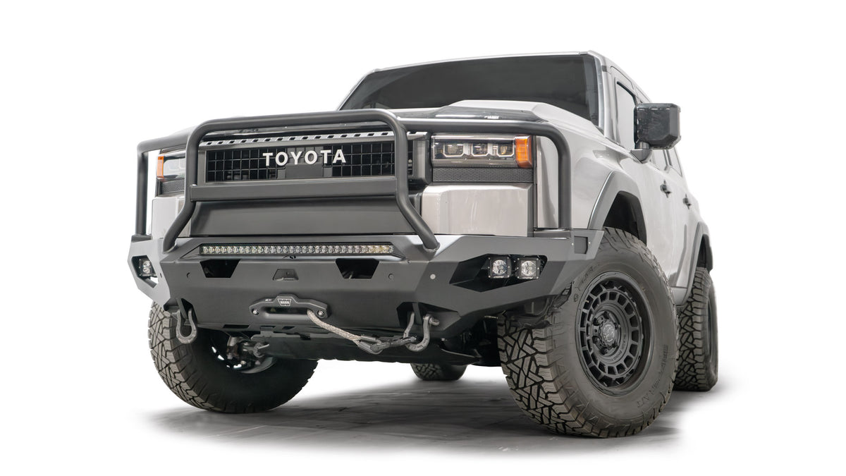 Fab Fours - 2024-2026 Toyota Land Cruiser Matrix Series Front Winch Bumper w/Full Guard - TL24-X6750-1
