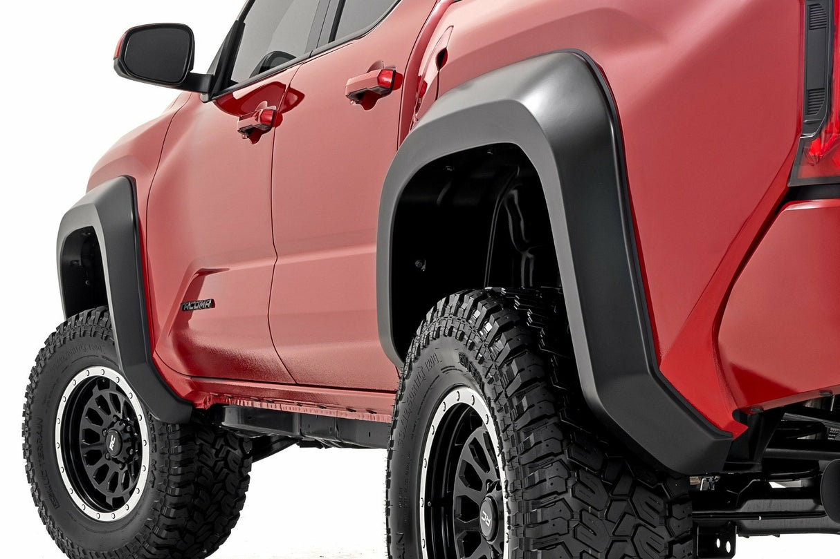 Rough Country - Fender Flares - Sport - 4W5 Solar Octane - Toyota Tacoma 2WD/4WD (2024) - O-T12421-4W5