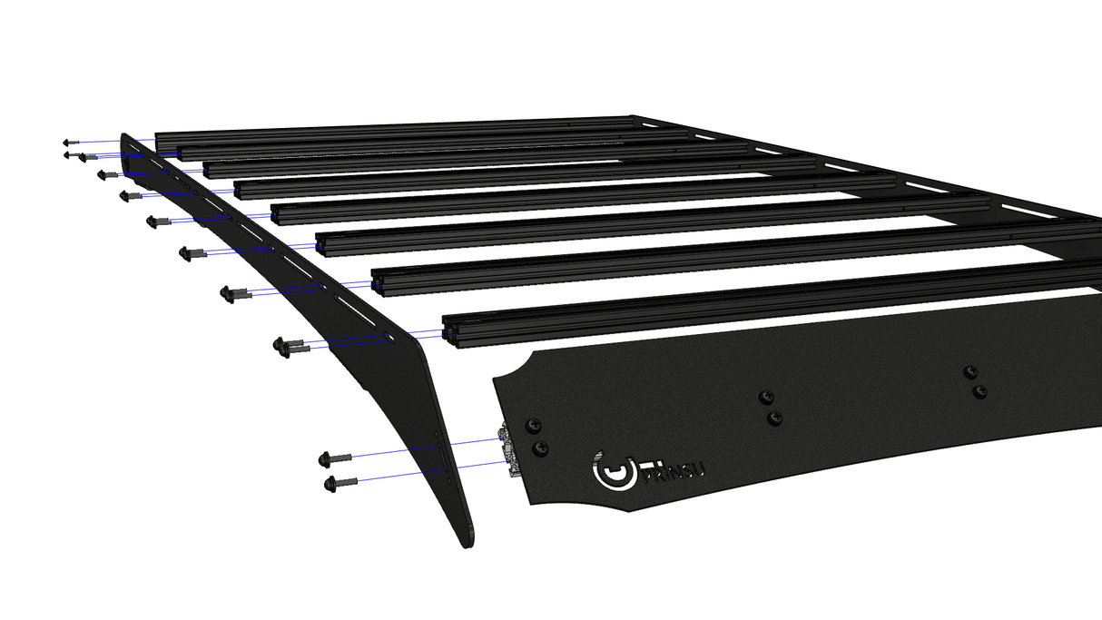 Prinsu - Subaru Forester Prinsu Roof Rack | 2019-2021 - Standard - 400-000-020-011