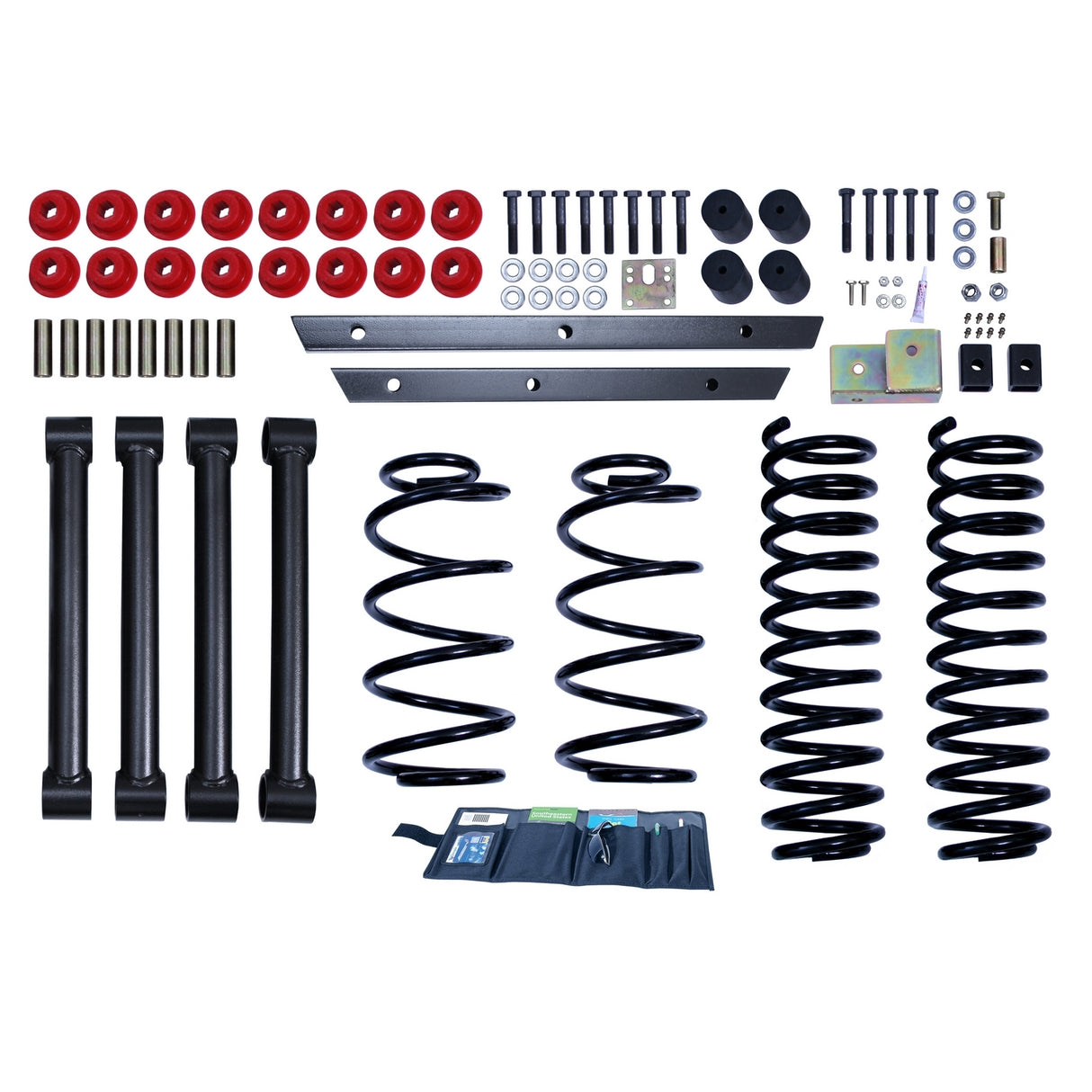 2 Inch Lift Kit without Shocks; 97-02 Jeep Wrangler TJ