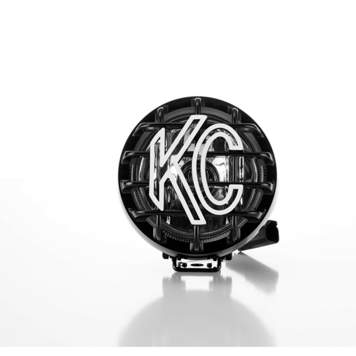 KC Hilites - 4" Rally 400 Halogen Single Light - Black - KC #1490 (Spread Beam) - 1490