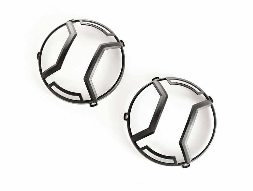 Rugged Ridge - Elite Headlight Guards, Black; 18-21 JL, 20-21 JT - 11230.21