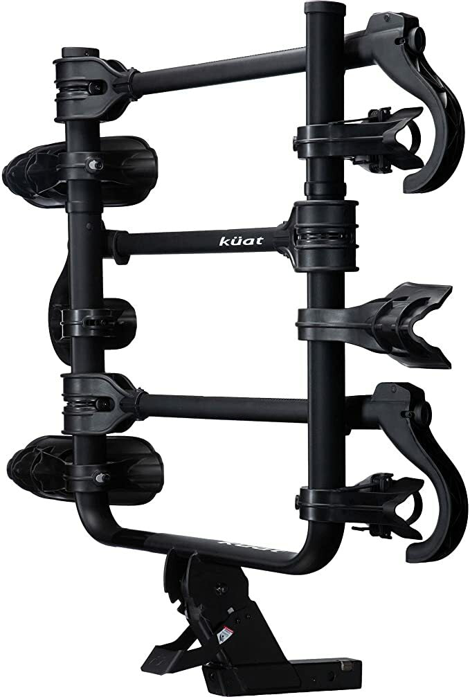 Kuat - Transfer v2 Black 3 Bike - 2 inch Hitch Mount Bike Rack - T223B