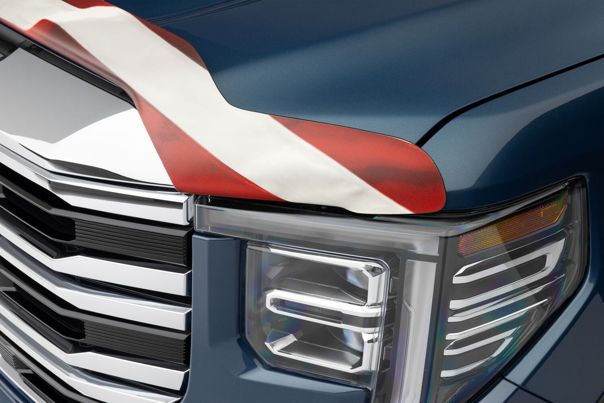Husky Liners 2818635 Husky Liners Eagle American Flag Bug Shield Hood Protector