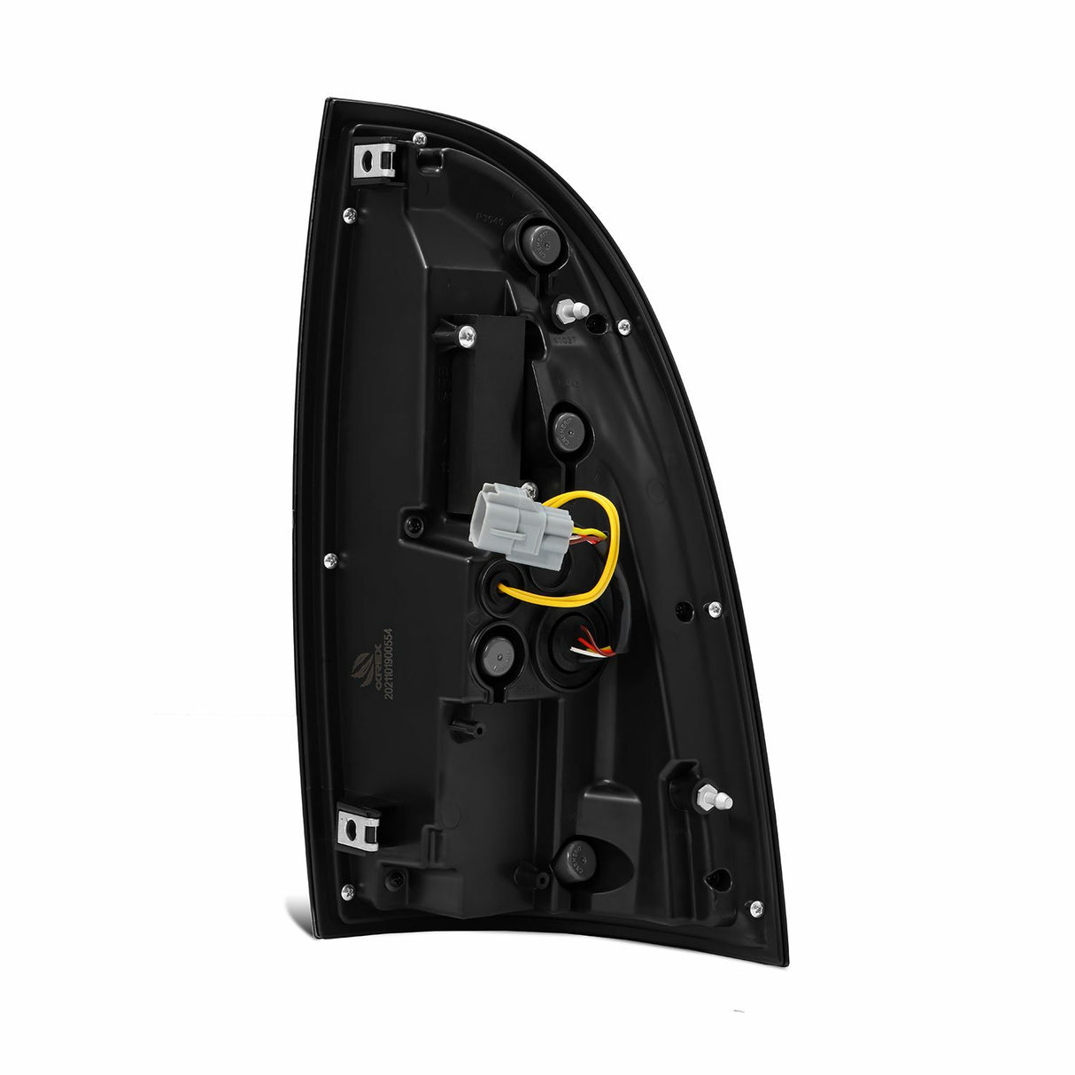 AlphaRex 680070 LED Taillights Black-Red