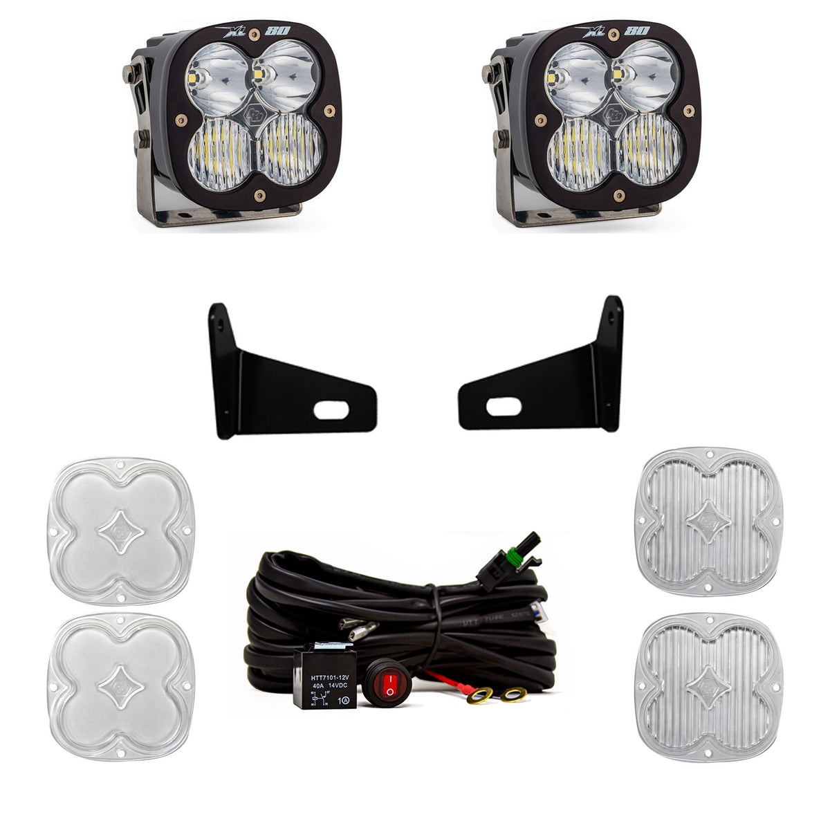 Baja Designs - 447804 - XL80 A-Pillar Light Kit
