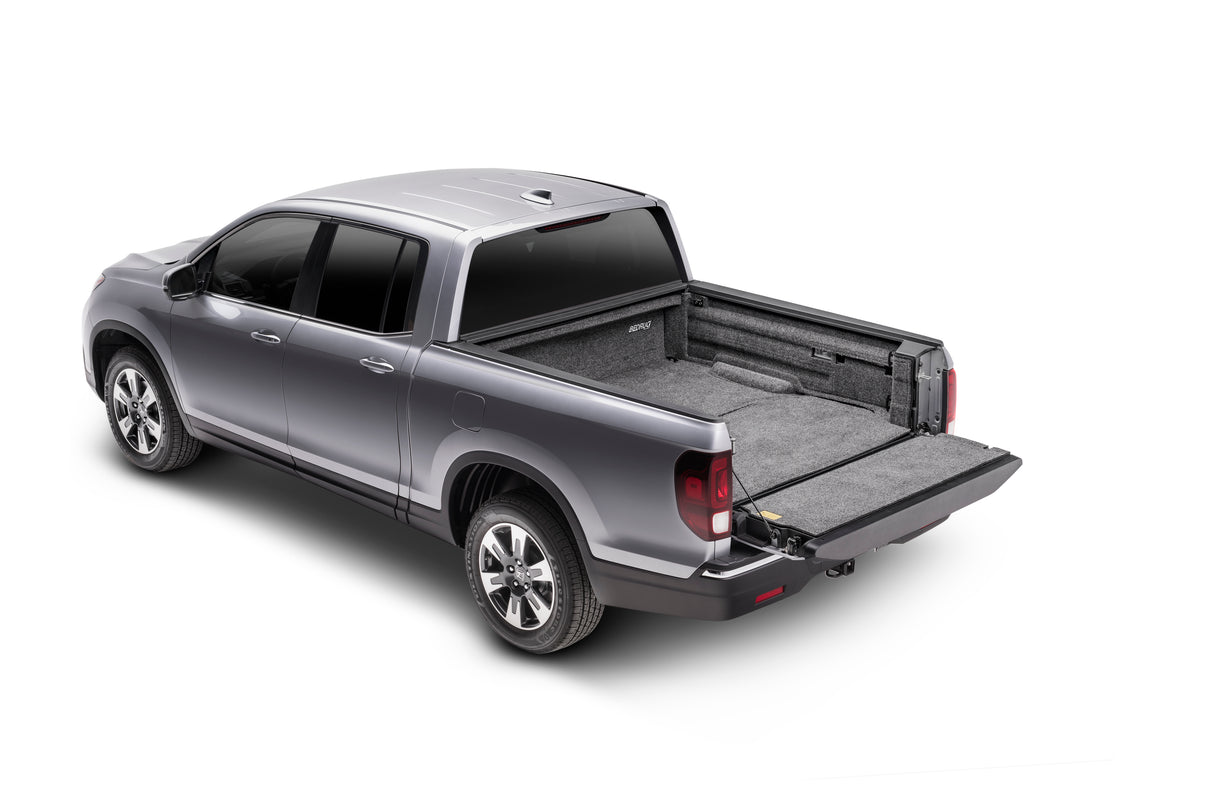 BedRug - BEDRUG HONDA 17+RIDGELINE (2PC FLOOR ACCOMIDATES FULL USE OF TRUNK) - BRH17RBK