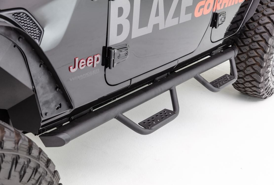 Go Rhino D224506T - Domintator Extreme D2 Side Steps With Mounting Brackets - Textured Black