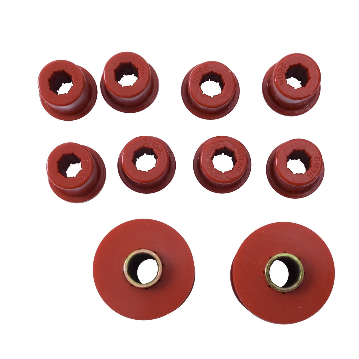 Bushing Set, Front Spring; 76-86 Jeep CJ Models