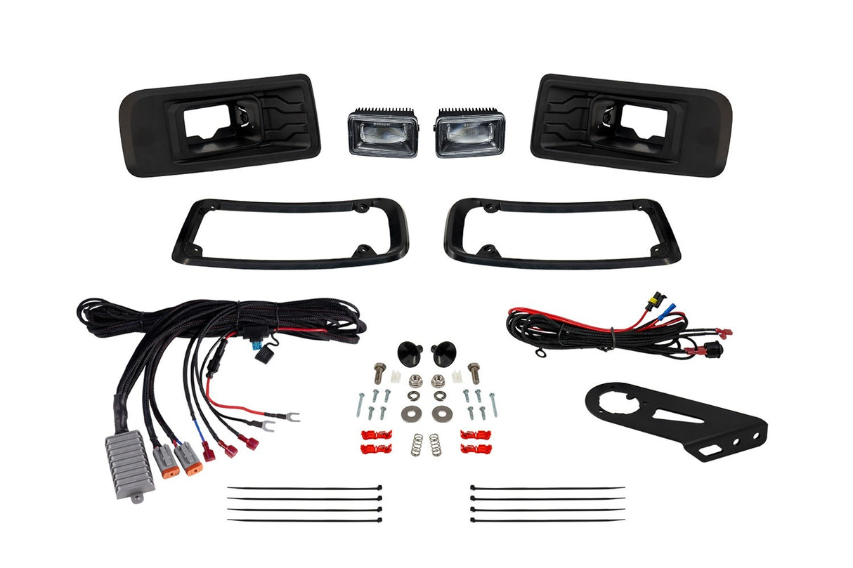 Diode Dynamics - Elite Series Add-On LED Fog Light Kit for 2022+ Ford Maverick, Cool White - DD7768