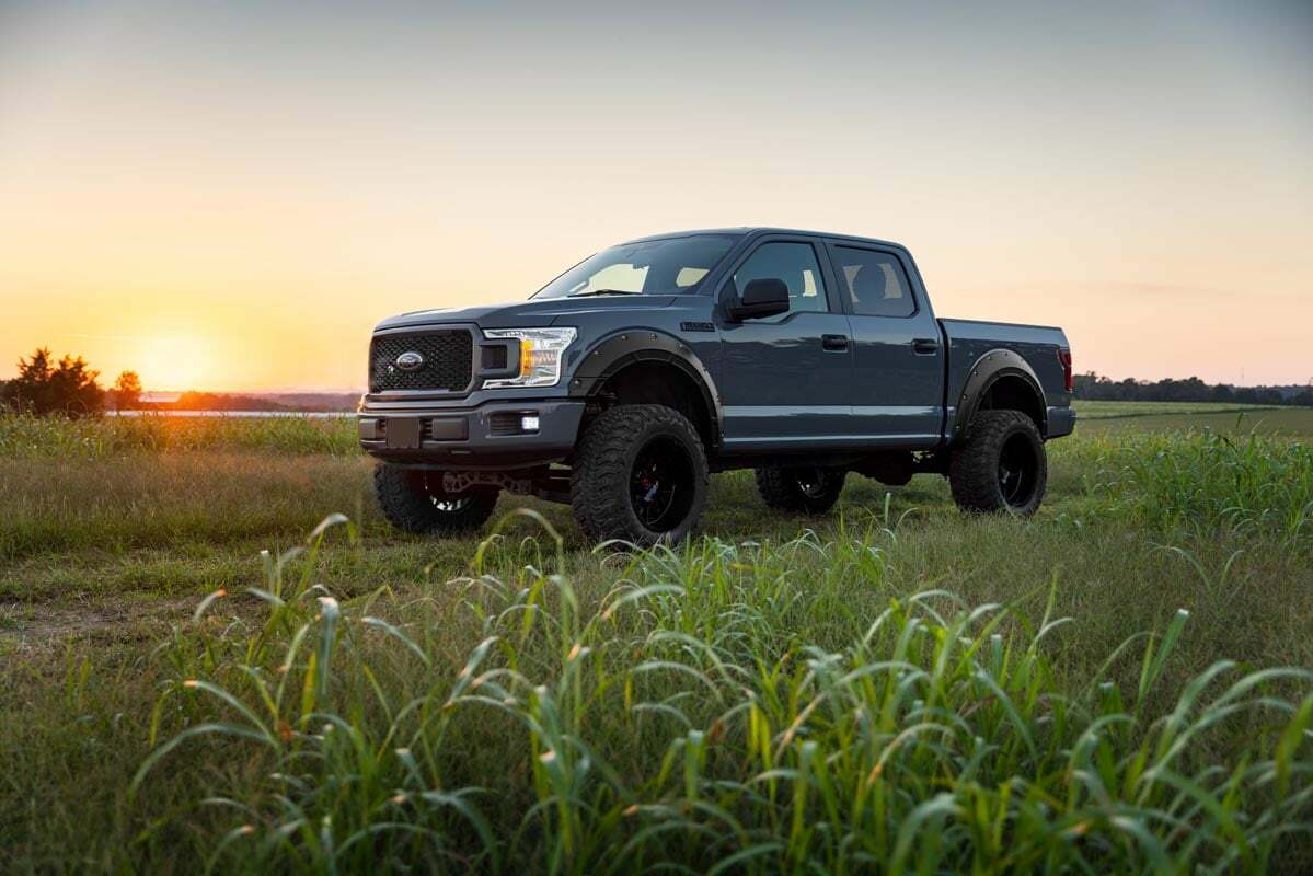 Rough Country A-F11811-UX Defender Pocket Fender Flares - A-F11811-UX