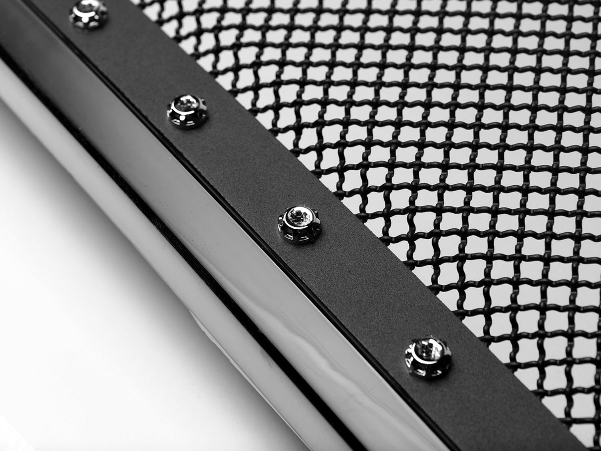 Armordillo 2006-2008 Dodge Ram 1500 / 2006-2009 Dodge Ram 2500/3500 Studded Mesh Grille - Gloss Black
