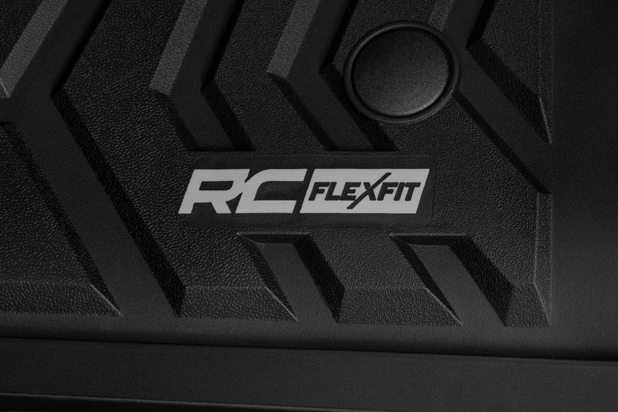 Flex-Fit Floor Mats - Front and Rear - Ford F-250/F-350 Super Duty (17-24)