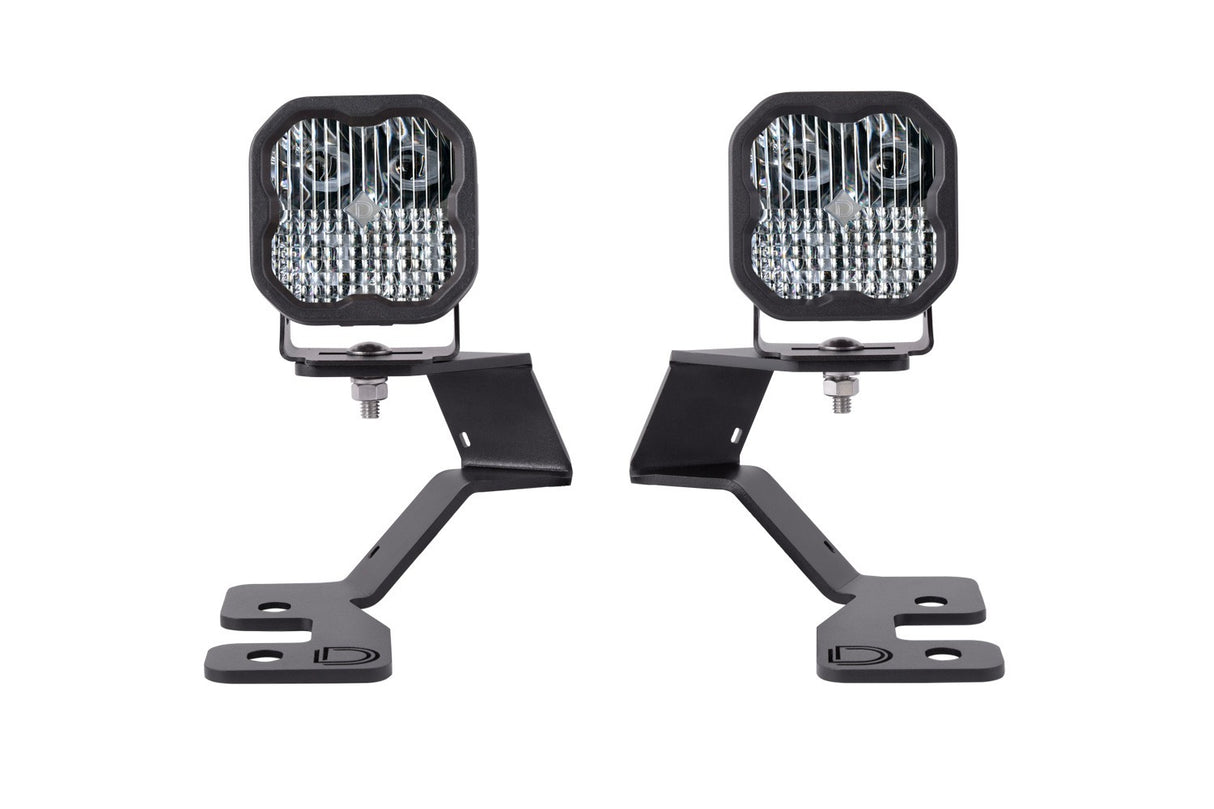 Diode Dynamics - SS3 LED Ditch Light Kit for 2021 Ford Bronco Sport Sport White Combo - DD7138