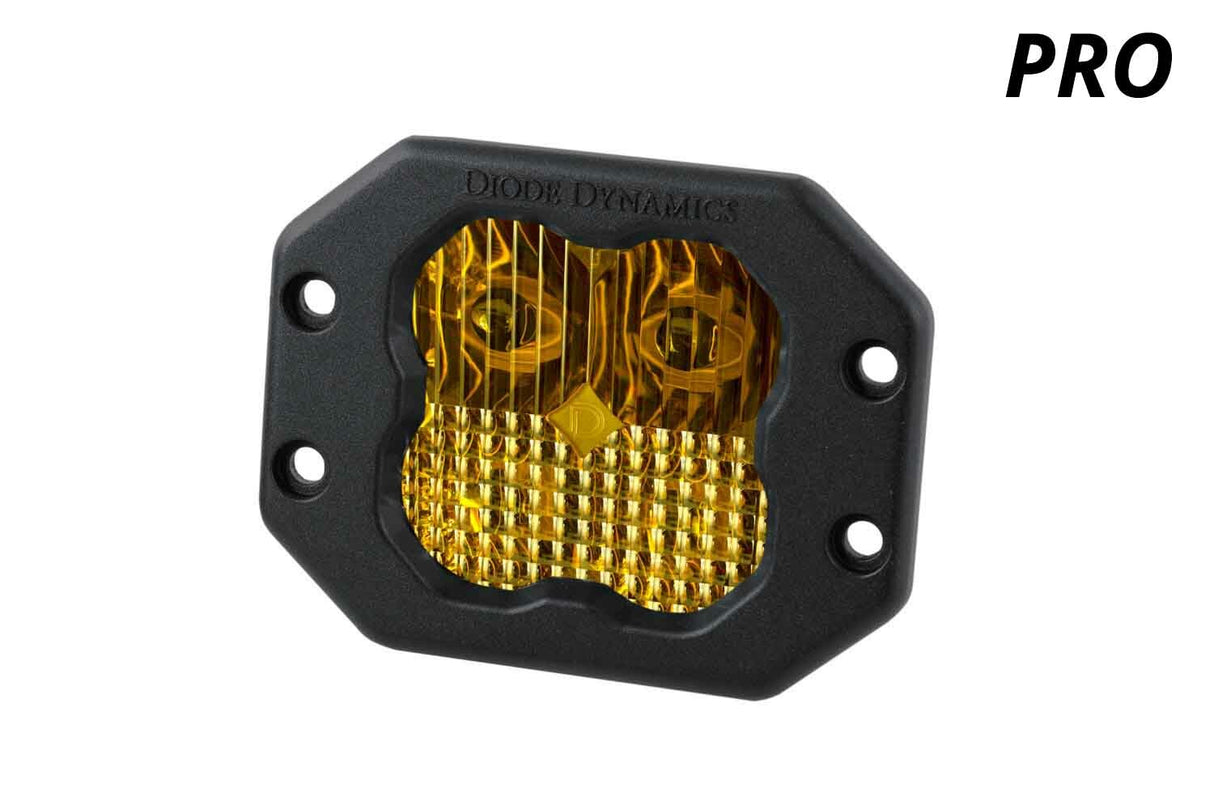 Diode Dynamics - SS3 Pro ABL Yellow Combo Flush (single) - DD6942S