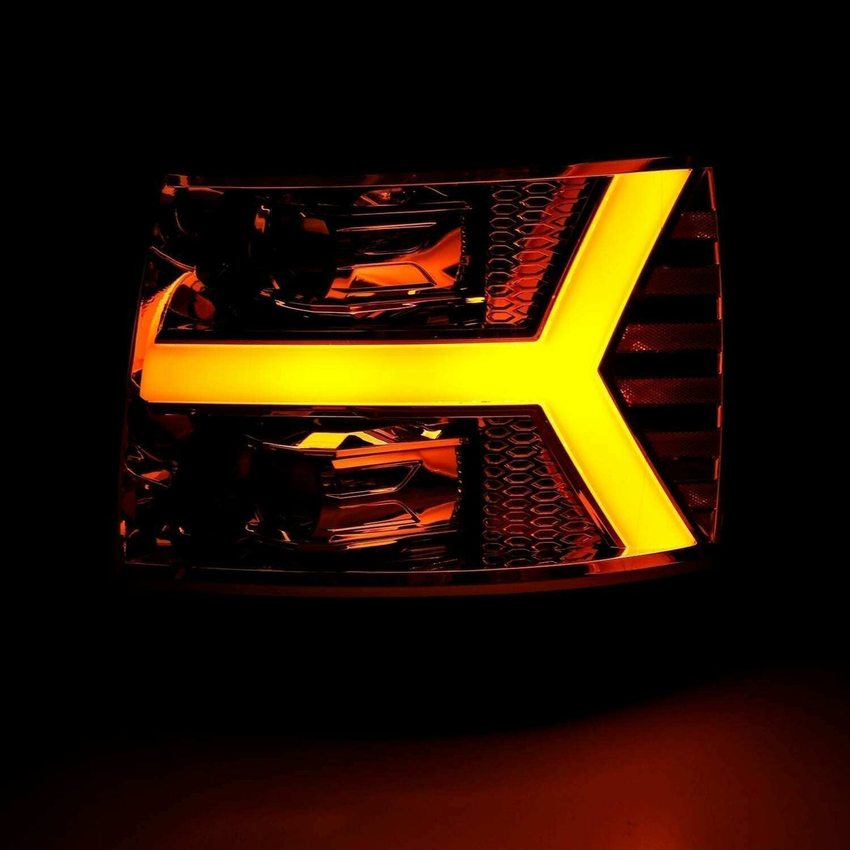 AlphaRex 880222 Projector Headlights Chrome
