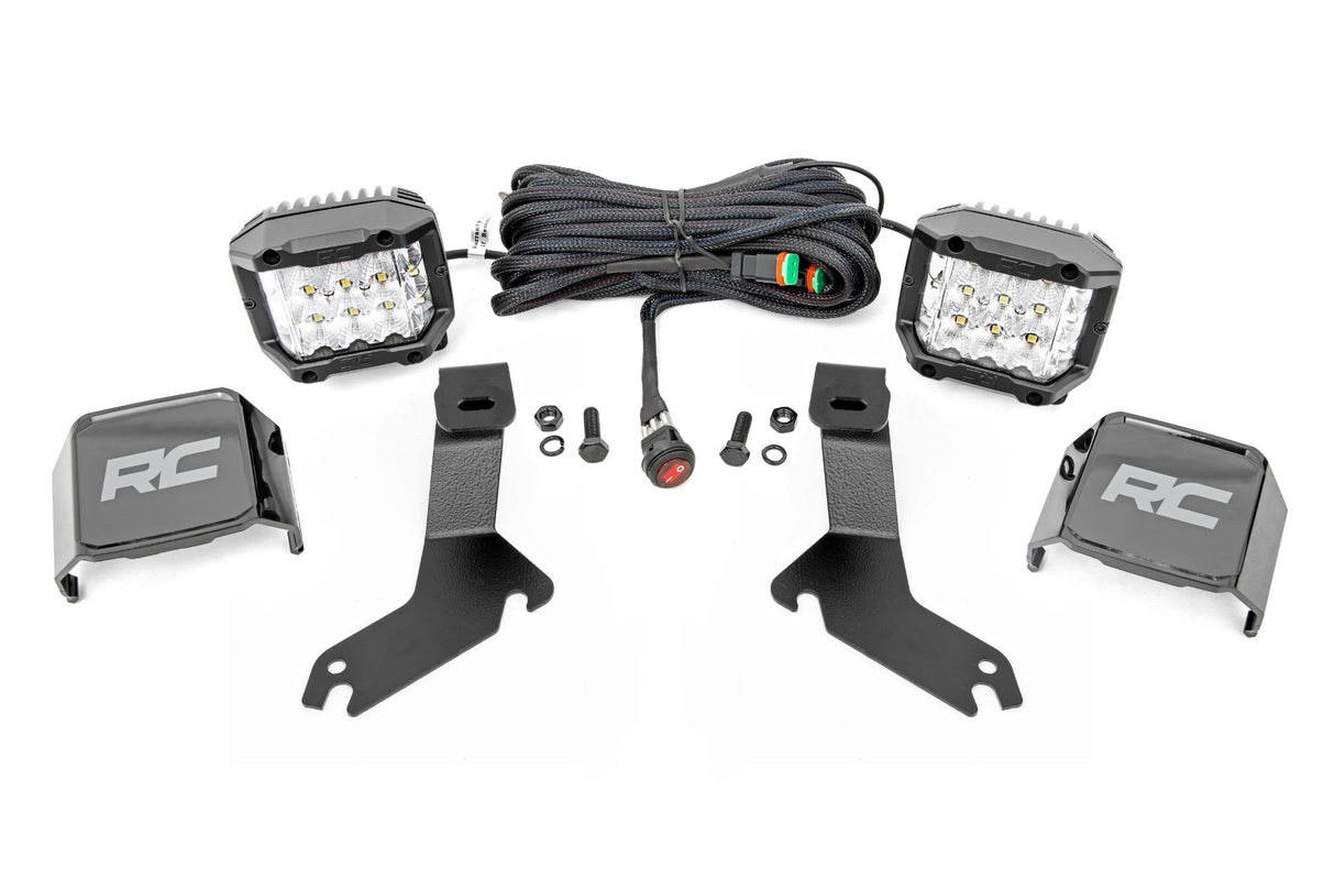 LED Light Kit - Ditch Mount - 3(in.) OSRAM - Wide - Chevy 1500 (99-06)