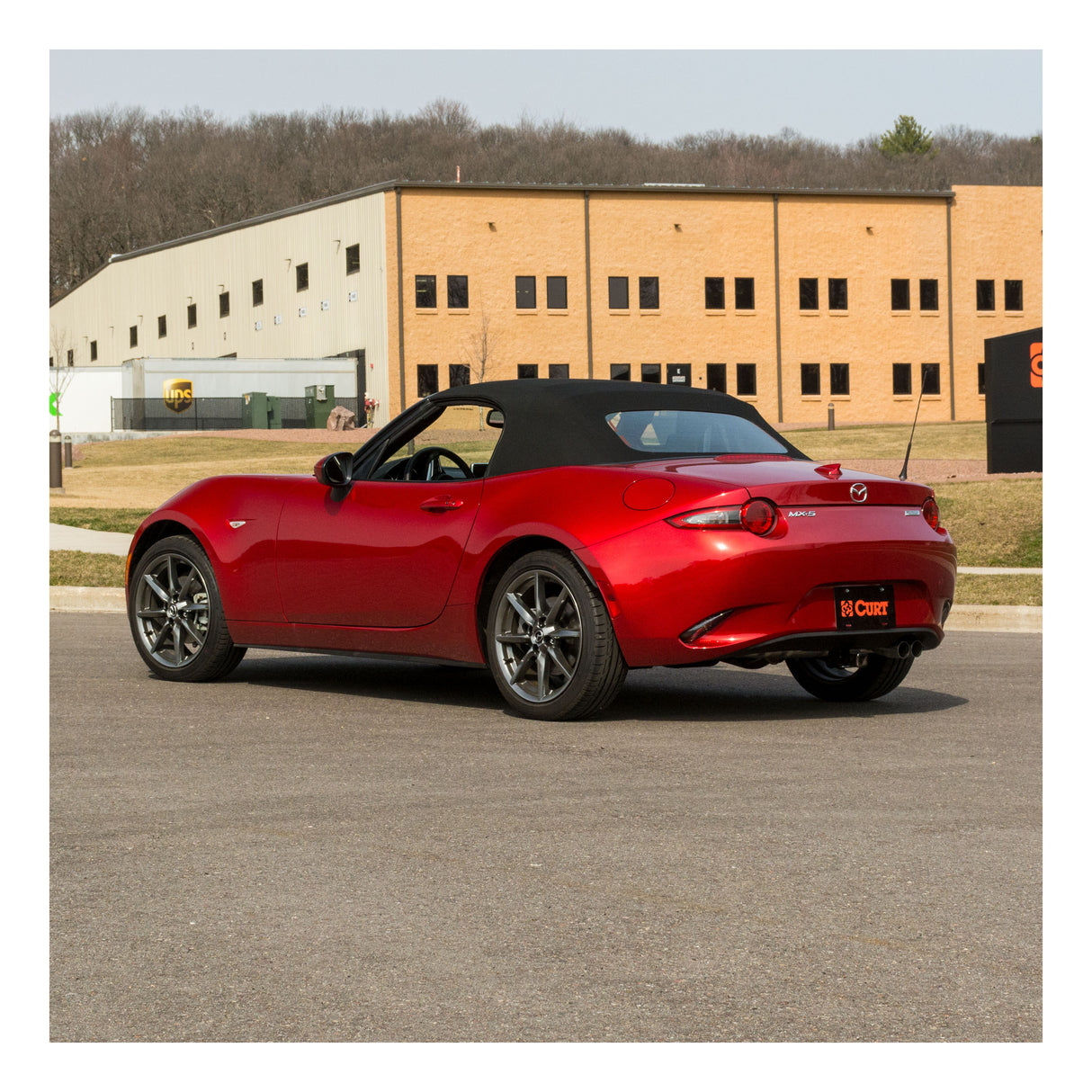 Curt - Class 1 Trailer Hitch, 1-1/4" Receiver, Select Mazda MX-5 Miata - 11435