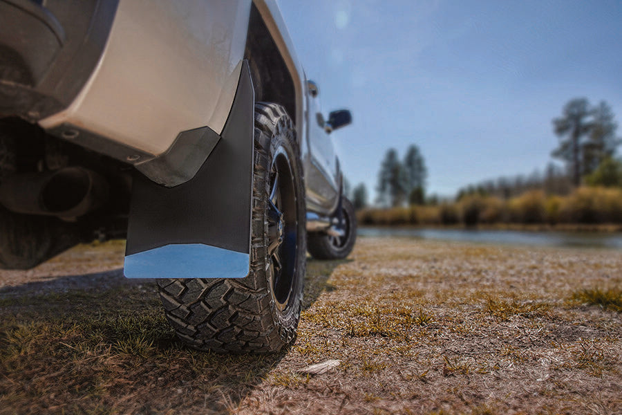 Husky Liners - Universal Mud Flaps 14in. Wide - Black Weight - 17153