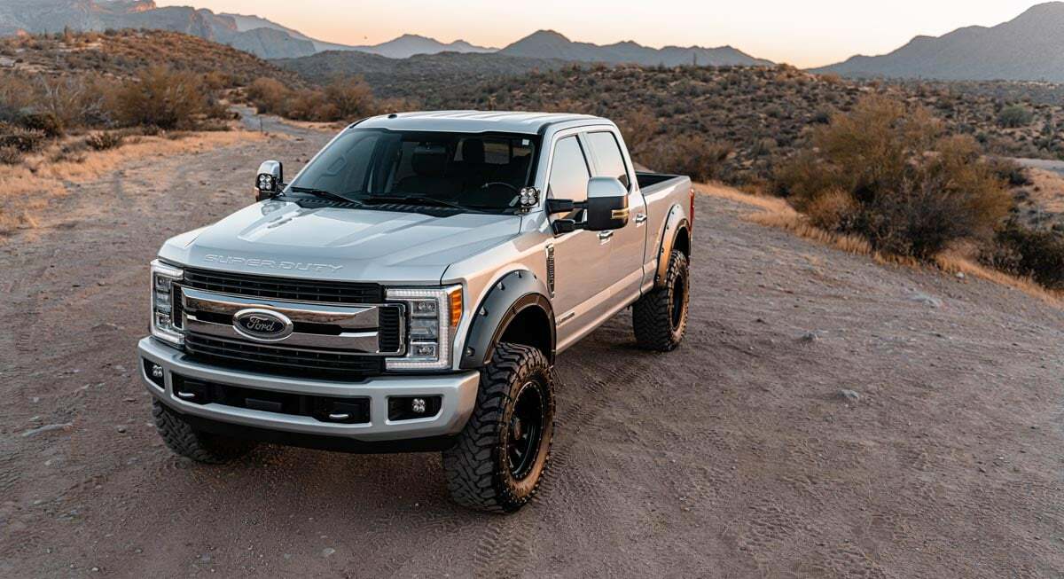 Rough Country A-F21112-G1 Defender Pocket Fender Flares - A-F21112-G1