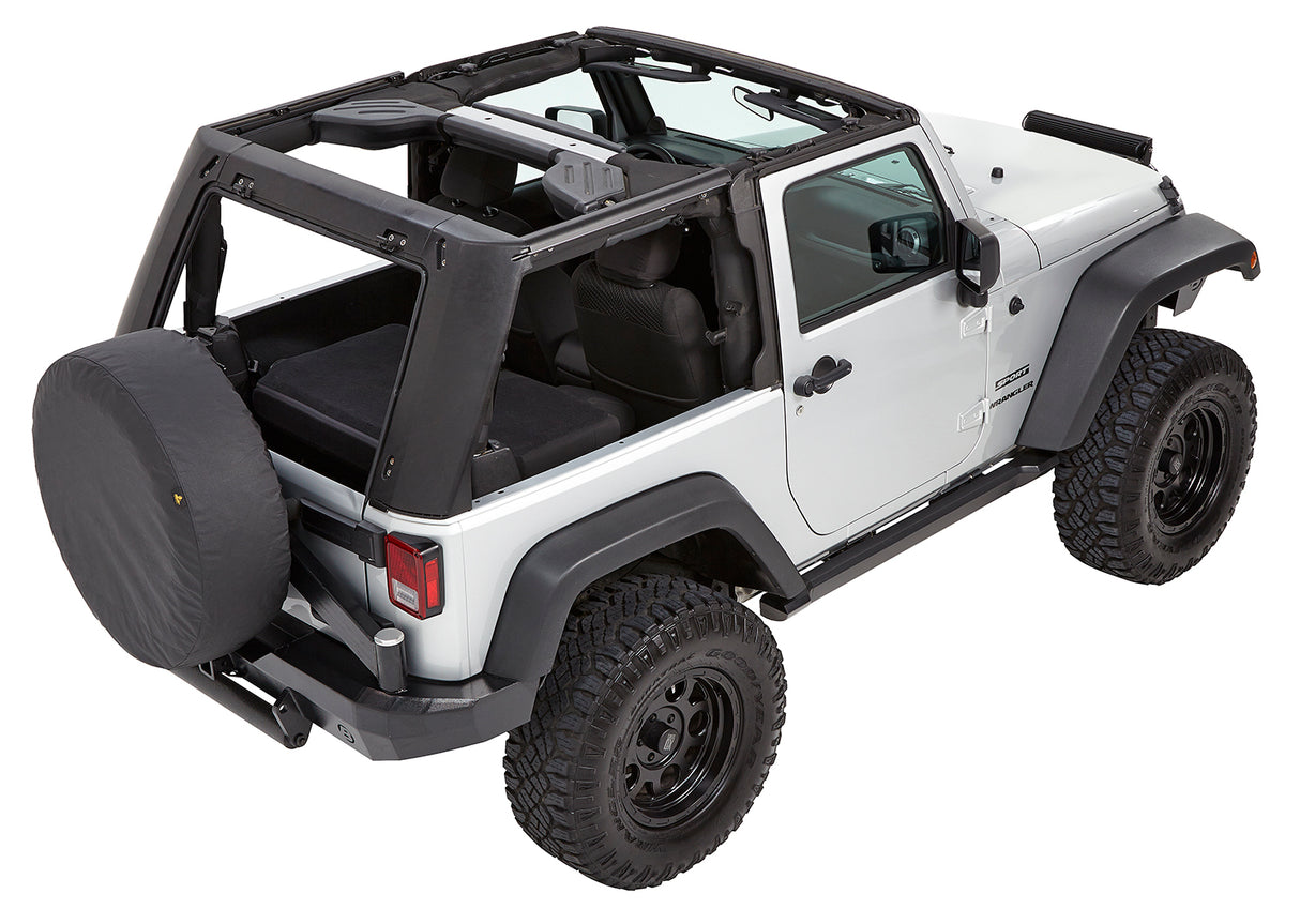 Bestop - 54462-17 - JEEP(R) Trektop(R) Pro Hybrid Slantback Soft Top