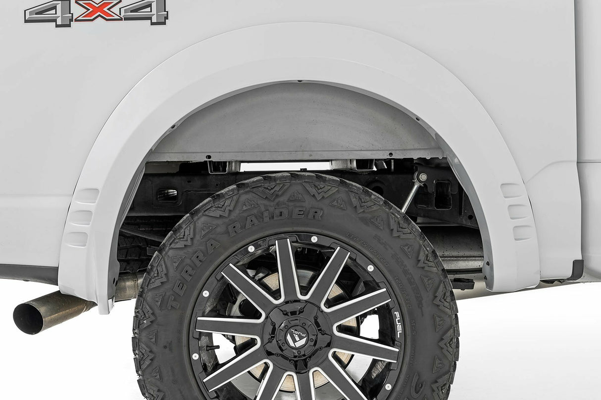 Rough Country - Fender Flares - SF1 - UX Ingot Silver Metallic - Ford F-150 2WD/4WD (21-24) - F-F320210A-UX