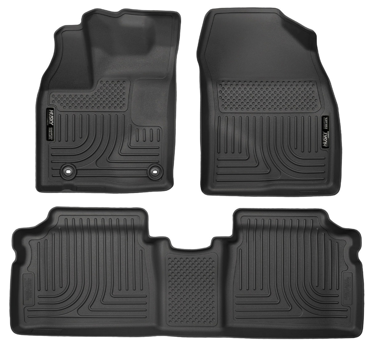 Husky Liners 98931 Weatherbeater - Front & 2nd Seat Floor Liners