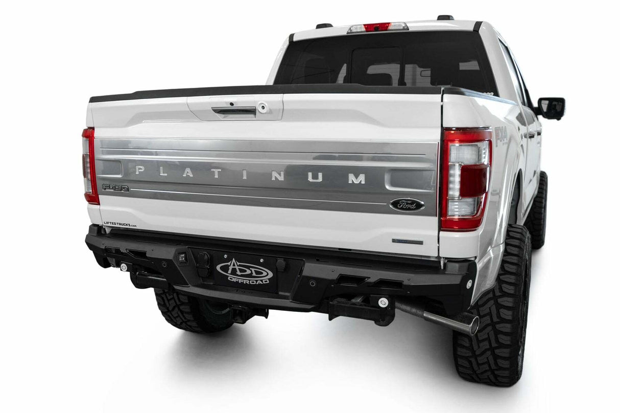 Addictive Desert Designs - 2024 Ford F-150 Black Label Rear Bumper - R190020NA0103