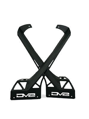 DV8 Offroad - Jeep JL 392 & JT Mojave A-Pillar Light Bar Mount - LBJL-07
