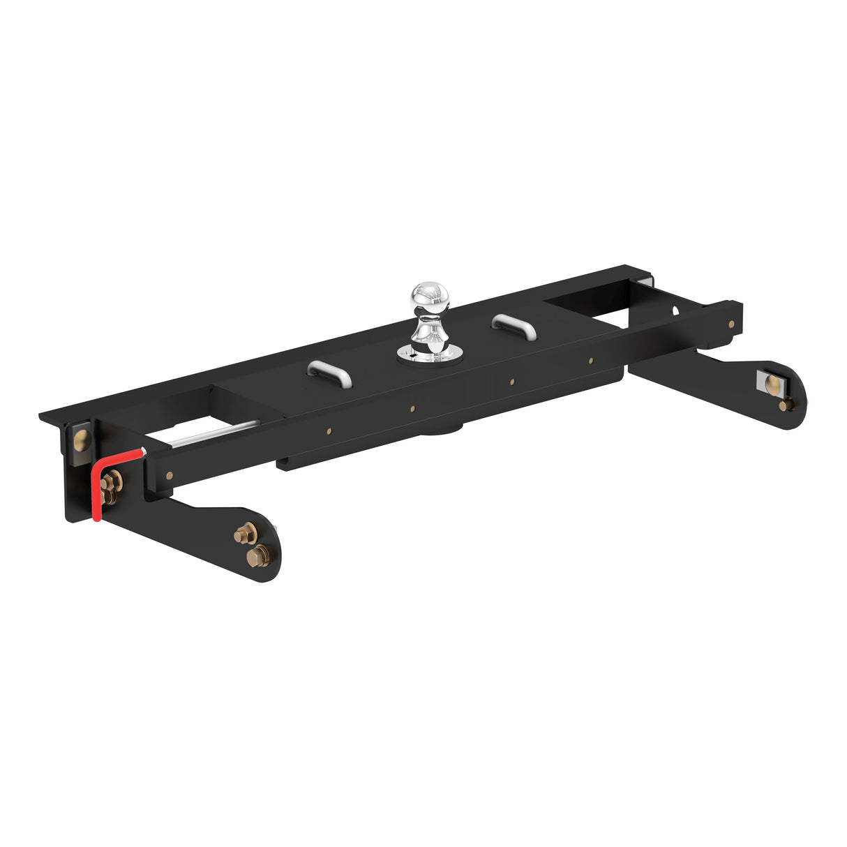 Curt - Double Lock EZr Gooseneck Hitch Kit with Brackets, Select Silverado, Sierra - 60680