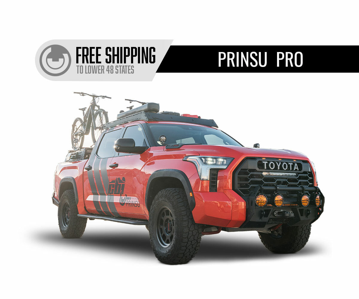 Prinsu - 3rd Gen Toyota Tundra Crewmax Prinsu Pro Roof Rack / Standard - 400-002-012-003
