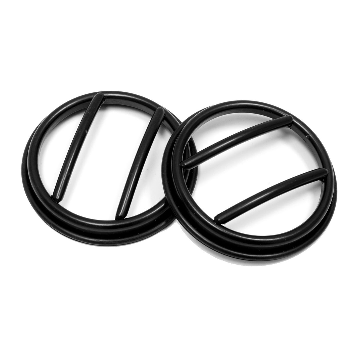 Rugged Ridge - Fog Light Euro Guards, Black; 07-16 Jeep Wrangler JK - 11231.13