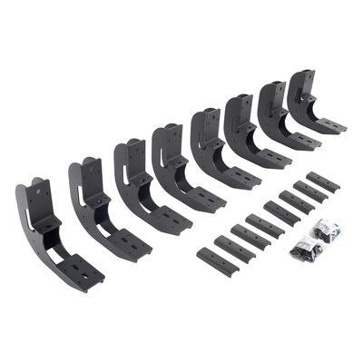 Go Rhino - 6940485 - RB10/RB20 Running Boards - MOUNTING BRACKETS ONLY - Textured Black