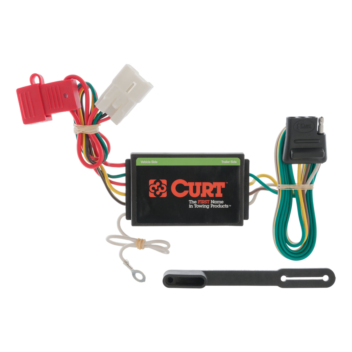 Curt - Custom 4-Flat, Select Mitsubishi Endeavor, OEM Tow Package Required - 56039