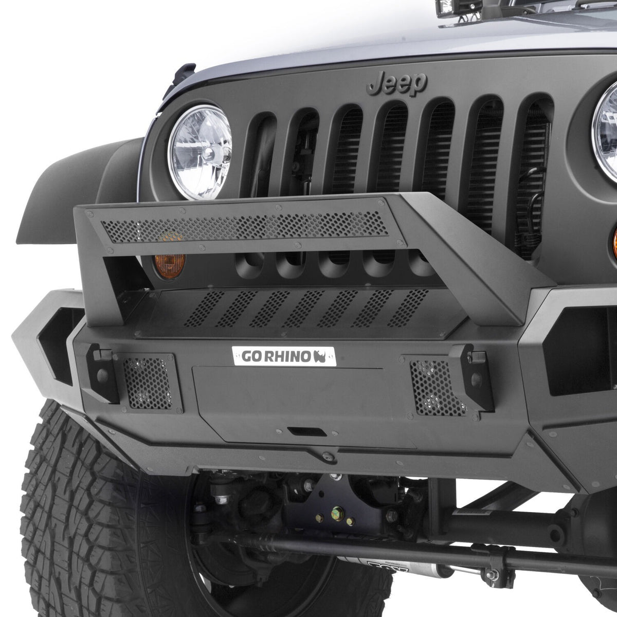 Go Rhino 25102T - Trailline 20 Light Mount Bar - Textured Black