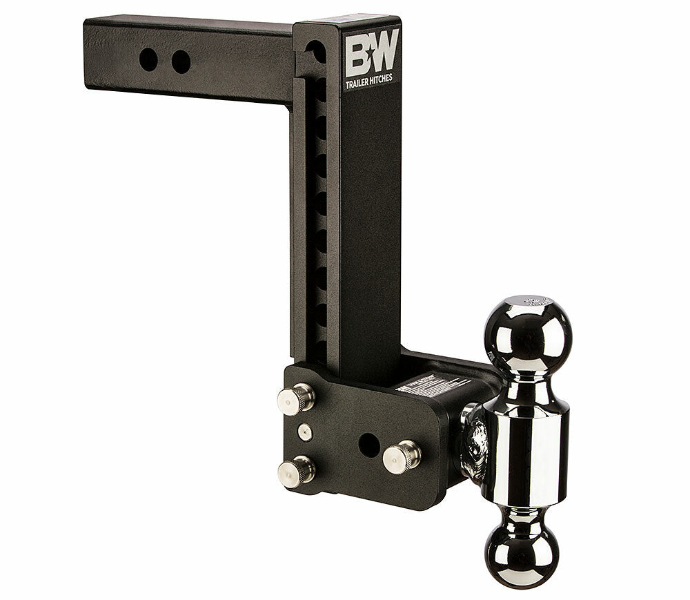 B&W Trailer Hitches - TS10043B 2" Shank Black Powder-Coat Tow & Stow